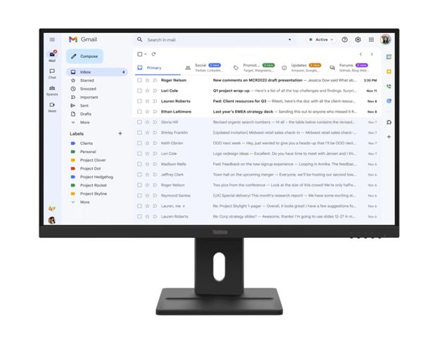 Monitor 27 Lenovo E27-40 FHD/IPS/HDMI/DP/VGA/Zvučnici/3Y 64BCMAR4EU