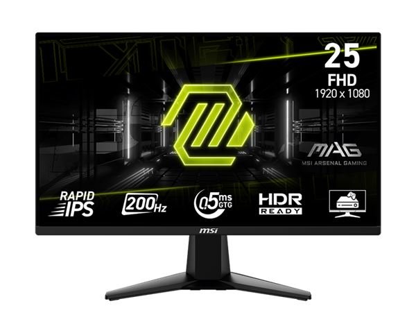 Monitor 25 MSI MAG 255F E20 IPS FHD 05m 200Hz 2xHDMI DP