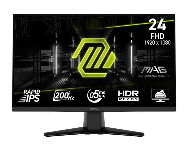 Monitor 24 MSI MAG 242F IPS FHD 05ms 200Hz HDMI DP