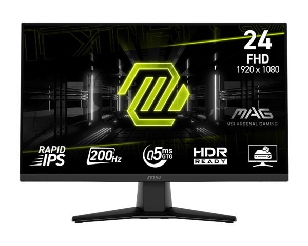 Monitor 24 MSI MAG 242F IPS FHD 05ms 200Hz HDMI DP
